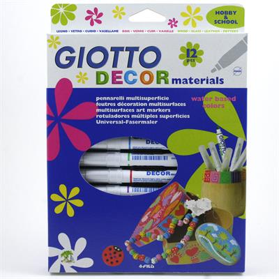 PENNARELLI GIOTTO DECOR MATERIALS PZ.12