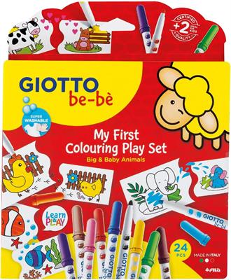 GIOTTO BE-B  MY FIRST COLORING PLAY SET F470900