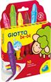 GIOTTO BE-BE' PASTELLI CERA  10 COLORI