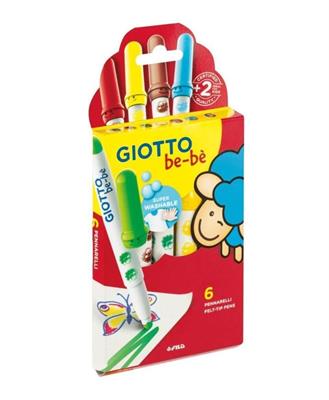 GIOTTO BE-BE' PENNARELLI 6 COLORI
