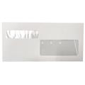BUSTE BIANCHE 11X23 2 FINESTRE C/STRIP PZ.500