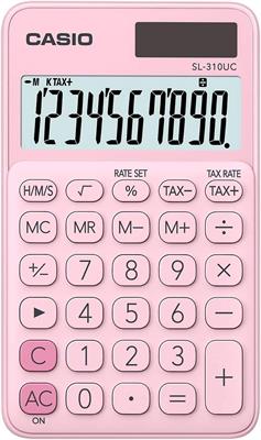 CALCOLATRICE TASCABILE SL-310 UC 10CCIFRE ROSA