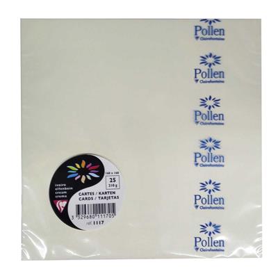 CARTA 160X160 25FF GR.210 CREMA