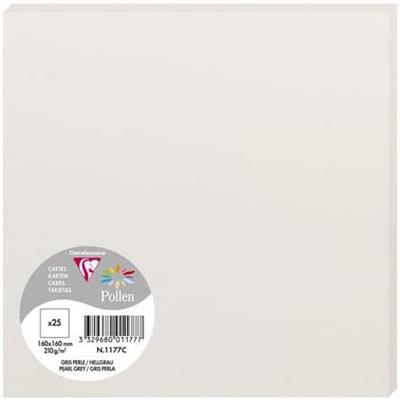 CARTA 160X160 25FF GR.210 GRIGIO PERLA