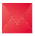 BUSTE 165X165 PZ.20 GR.120 ROSSO INTENSO