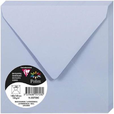 BUSTE 140X140 PZ.20 GR.120 BLU LAVANDA