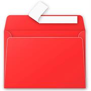 BUSTE 114X162 PZ.20 GR.120 ROSSO CORALLO