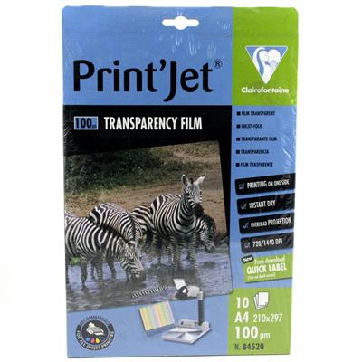 TRANSPARENCY FILM A4 10FF