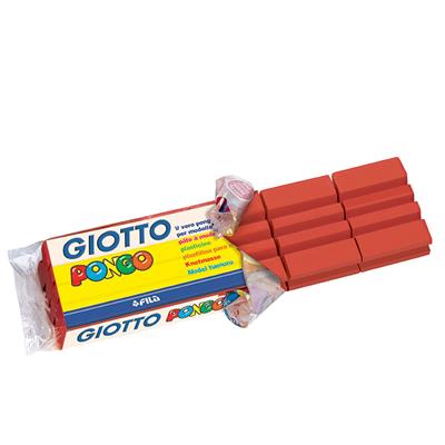 PLASTILINA PONGO GR.450 ROSSO SCARLATTO 514402