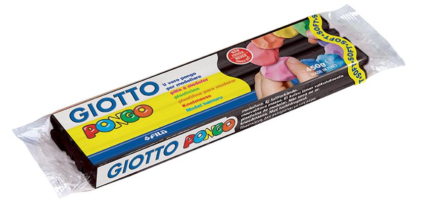 PLASTILINA PONGO GR.450 NERO
