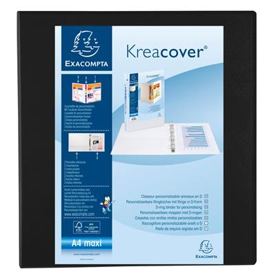 RACCOGLITORI PERSONALIZZABILI 32X28 4 ANELLI D.60 NERI