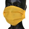 MASCHERINA TNT DOPPIO STRATO ELAST ORECCHIE LAV GIALLO