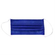 MASCHERINA TNT DOPPIO STRATO ELAST ORECCHIE LAV BLUE