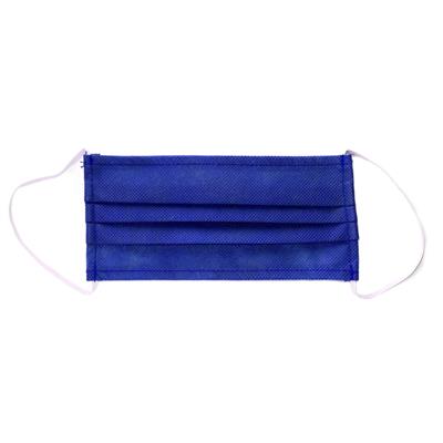 MASCHERINA TNT DOPPIO STRATO ELAST ORECCHIE LAV BLUE