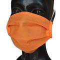 MASCHERINA TNT DOPPIO STRATO ELAST ORECCHIE LAV ARANCIO