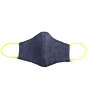 MASCHERINA BIMBO 2 STRATI TESSUTO JEANS