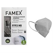 MASCHERINA FFP2 FAMEX GRIGIO