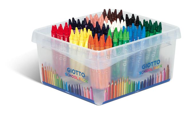 PASTELLI CERA SCHOOLPACK PZ.144 524300