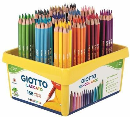 SCHOOLPACK PASTELLI LACCATO PZ. 168