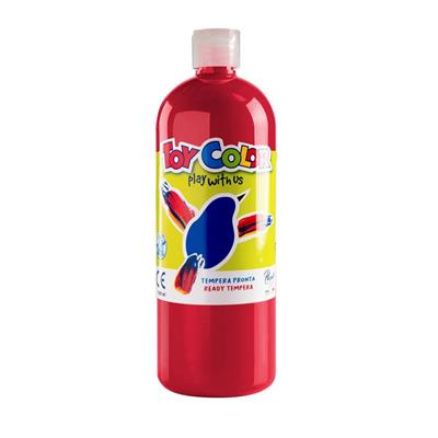 TEMPERA SUPERLAVABILE 1000 ML ROSSO SCURO CARMINIO 10
