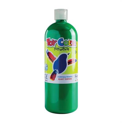 TEMPERA SUPERLAVABILE 1000 ML VERDE BRILLANTE 12