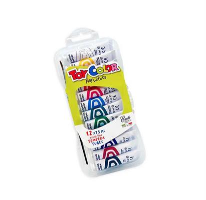 CONFEZIONE 12 TUBETTI 7,5 ML TEMPERA SUPERLAVABILE 0721
