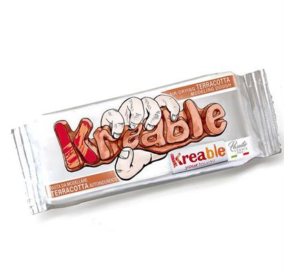 PASTA DA MODELLARE KREABLE GR. 500 - TERRACOTTA