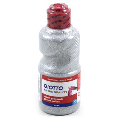 TEMPERA GIOTTO GLITTER ML.250 ARGENTO