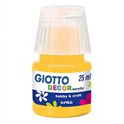 GIOTTO DECOR ACRYLIC 25ML GIALLO ORO