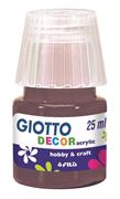 GIOTTO DECOR ACRYLIC 25ML SEPPIA
