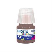 GIOTTO DECOR ACRYLIC 25ML TERRA D'OMBRA