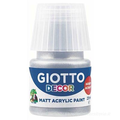 GIOTTO DECOR ACRYLIC 25ML ARGENTO