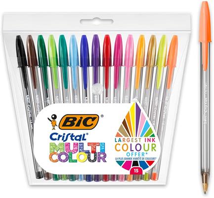 BIC CRISTAL MULTCOLOR PZ.15 972065