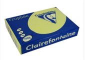 CARTA TROPHEE A4 GR.160 250 FOGLI GIALLO 1023