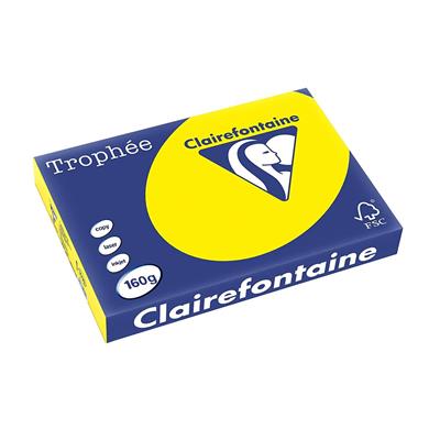 CARTA TROPHEE A3 GR.160 GIALLO SOLE 250 FOGLI