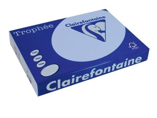 CARTA TROPHEE A4 GR.160 AZZURRO LAVANDA 250 FOGLI