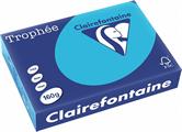 CARTA TROPHEE A4 GR.160 BLU REALE 250 FOGLI