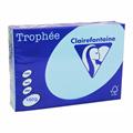 CARTA TROPHEE A4 GR.160 AZZURRO ALISEO