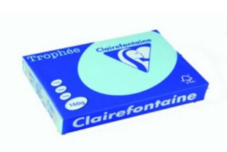 CARTA TROPHEE A3 GR.160 250 FOGLI AZZURRO ALISEO 1112