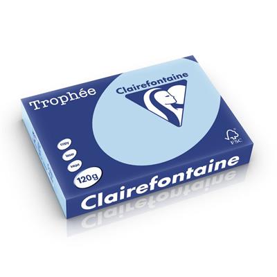 CARTA TROPHEE A4 GR.120 AZZURRO 250 FOGLI 1213