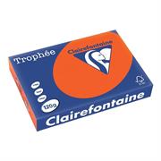 CARTA TROPHEE A4 GR.120 ROSSO CARDINALE FOGLI 250