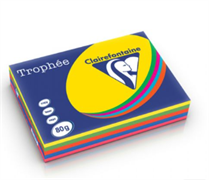 CARTA TROPHEE A3 GR.80 500 FOGLI ASSORTI PASTELLO 1707