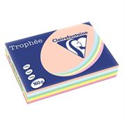 CARTA TROPHEE A4 GR.160 COLORI PASTELLO ASSORT 250 FOGLI