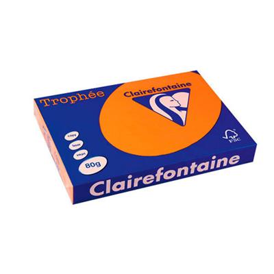 CARTA TROPHEE A3 GR.80 500 FOGLI ARANCIO 1762