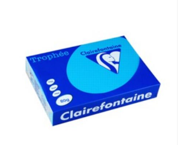 CARTA TROPHEE A4 GR.80 BLUE INTENSO 500 FOGLI
