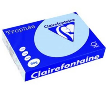 CARTA TROPHEE A4 GR.80 AZZURRO 500 FOGLI 1798