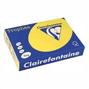 CARTA TROPHEE A4 GR.80 GIALLO SOLE INTENSO 500 FOGLI
