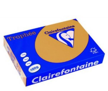 CARTA TROPHEE A4 GR.80 CARAMELLO