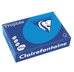 CARTA TROPHEE A4 GR.210 BLU INTENSO