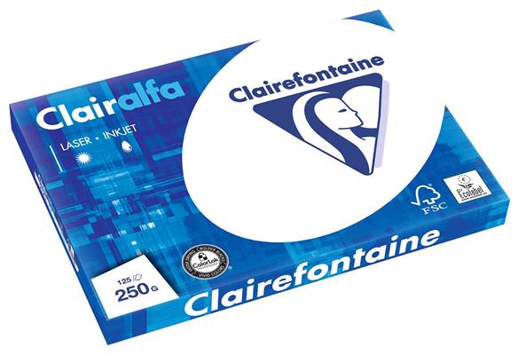CARTA CLAIRALFA BIANCA A3 GR.250 125 FOGLI 2232